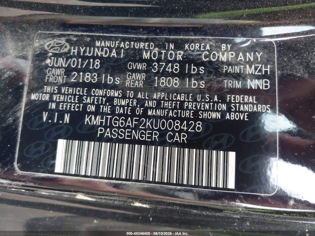 2019 HYUNDAI VELOSTER 2.0 PREMIUM 9