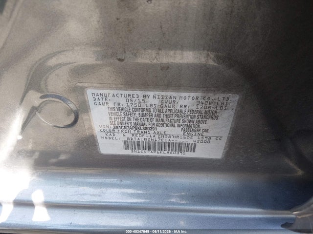 صورة 9 لـ 2019 Nissan VERSA 1.6 SV