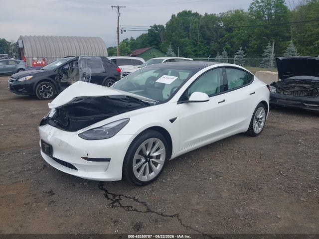 صورة 2 لـ 2022 Tesla MODEL 3 LONG RANGE DUAL MOTOR ALL-WHEEL DRIVE