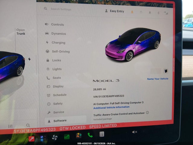 2023 Tesla MODEL 3 REAR-WHEEL DRIVE — фото 7