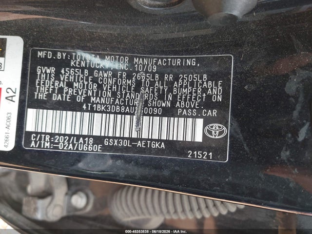 صورة 9 لـ 2010 Toyota AVALON XLS