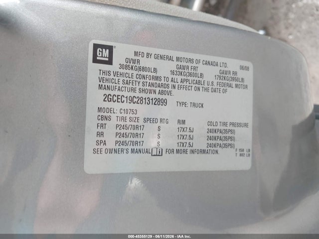 صورة مصغرة 9 لـ 2008 Chevrolet SILVERADO 1500 LT1