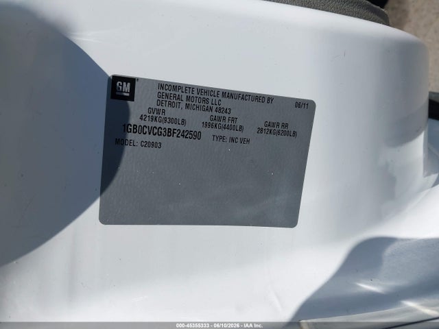 صورة مصغرة 9 لـ 2011 Chevrolet SILVERADO 2500HD WORK TRUCK