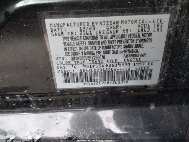 2024 Nissan SENTRA SV XTRONIC CVT — фото 9