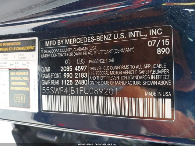 2015 Mercedes-BENZ C 300 照片 9