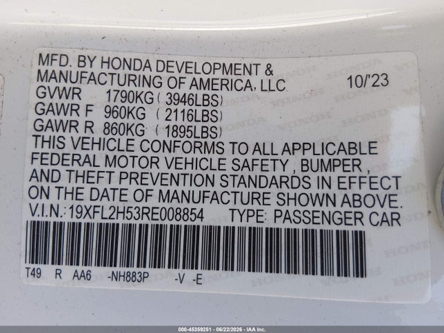 صورة 9 لـ 2024 Honda CIVIC LX