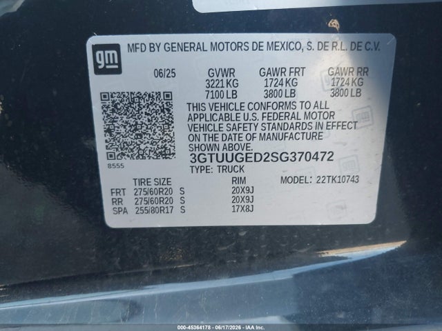 صورة 9 لـ 2025 GMC SIERRA 1500 4WD STANDARD BOX DENALI
