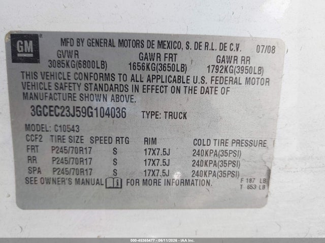2009 Chevrolet SILVERADO 1500 LT — фото 9