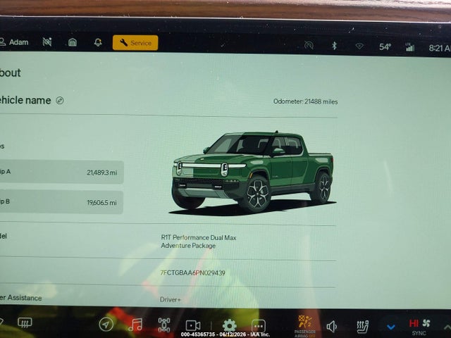 صورة 7 لـ 2023 Rivian R1T ADVENTURE/ADVENTURE DUAL MOTOR LARGE PACK/ADVE