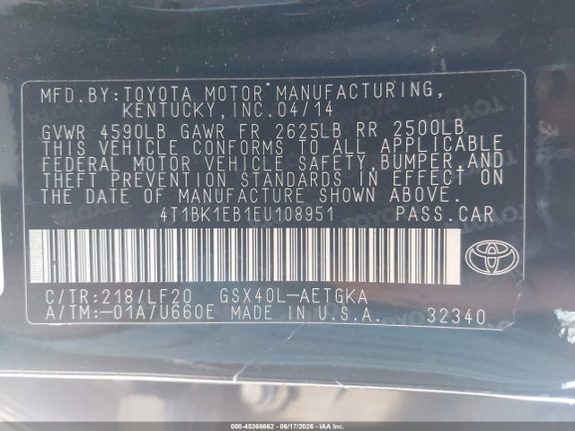 صورة 9 لـ 2014 Toyota AVALON XLE PREMIUM
