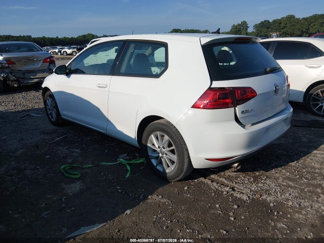 2015 Volkswagen GOLF TSI S 2-DOOR — фото 3