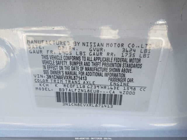 صورة 9 لـ 2024 Nissan VERSA 1.6 SV