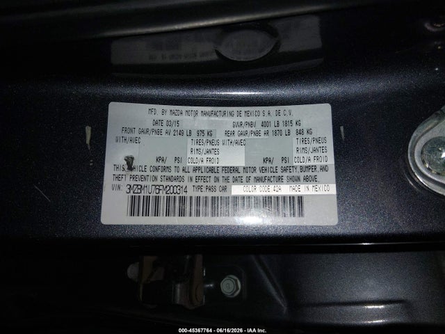 2015 Mazda MAZDA3 I SPORT 照片 9