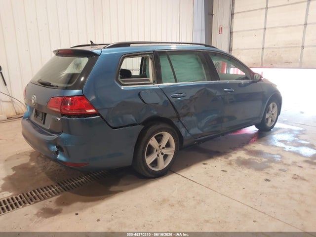 2015 Volkswagen GOLF SPORTWAGEN TDI S 4-DOOR 照片 4