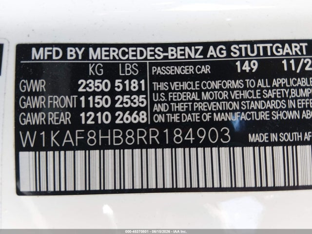 صورة 9 لـ 2024 Mercedes-BENZ AMG C 43 4MATIC