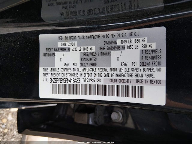 2024 Mazda MAZDA3 2.5 S SELECT SPORT — фото 9