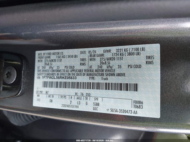 صورة 9 لـ 2024 FORD F-150 STX