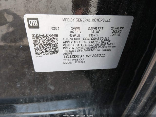 صورة 9 لـ 2024 Chevrolet MALIBU FWD 1LT
