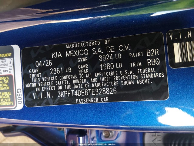 صورة 9 لـ 2026 KIA K4 LXS