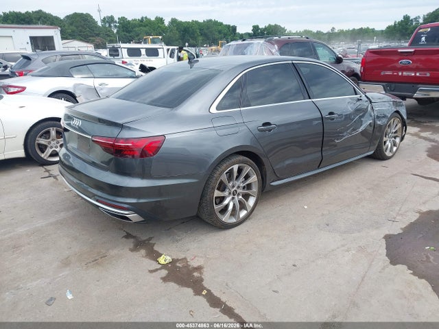 2022 AUDI A4 PREMIUM PLUS 45 TFSI S LINE QUATTRO S TRONIC — фото 4