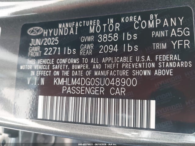 صورة 9 لـ 2025 Hyundai ELANTRA SEL SPORT