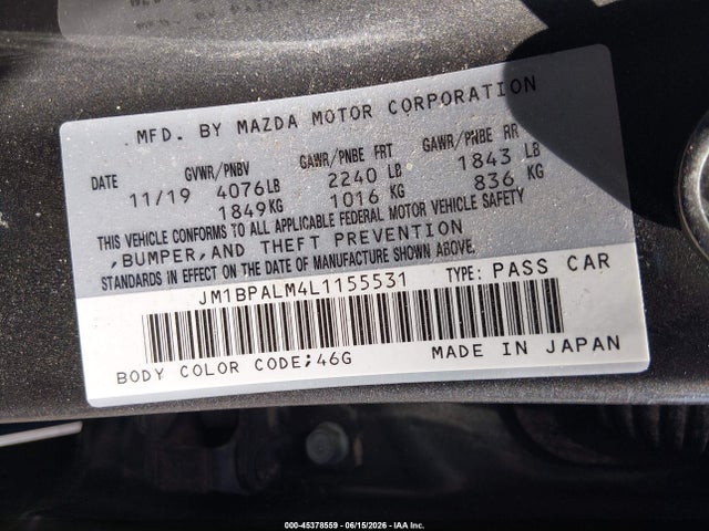 صورة 9 لـ 2020 Mazda MAZDA3