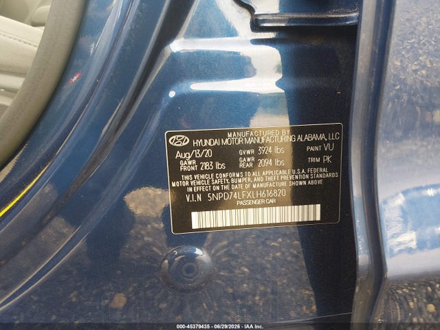 صورة 9 لـ 2020 Hyundai ELANTRA SE
