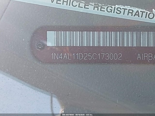 2005 Nissan ALTIMA 2.5 S 缩略图 12