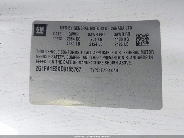 صورة 9 لـ 2013 Chevrolet CAMARO 2LS