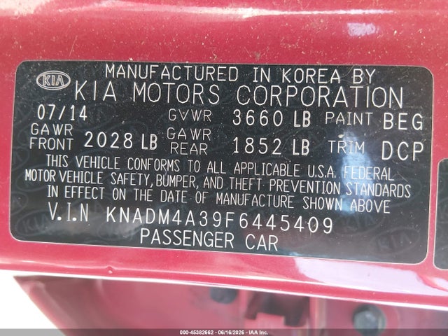 2015 KIA RIO LX 照片 9