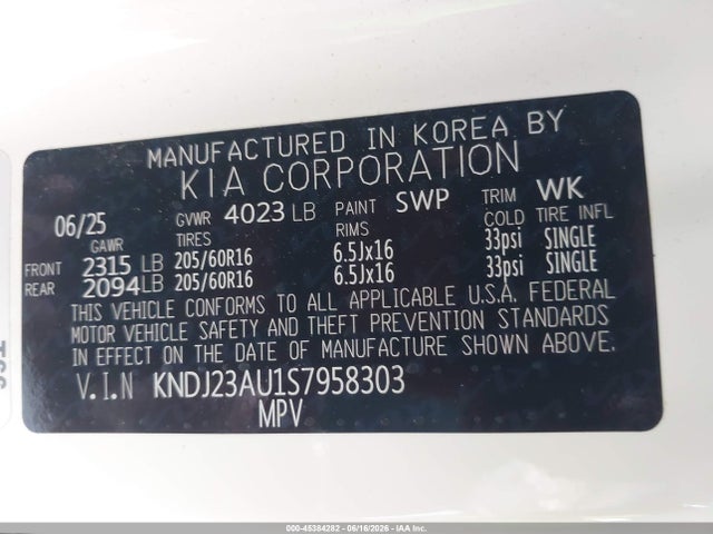 2025 KIA SOUL LX photo 9