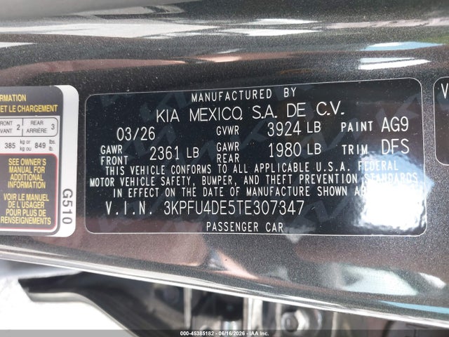 2026 KIA K4 EX 照片 9