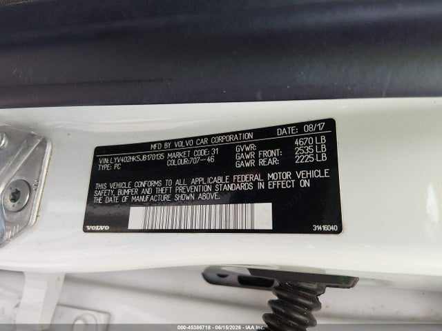 صورة 9 لـ 2018 Volvo S60 INSCRIPTION T5