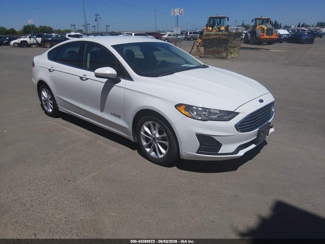 2019 FORD FUSION HYBRID SE — фото 1