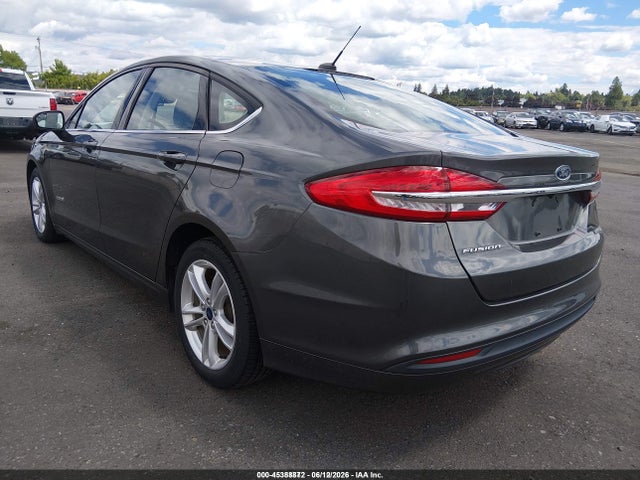 2018 FORD FUSION HYBRID S — фото 3