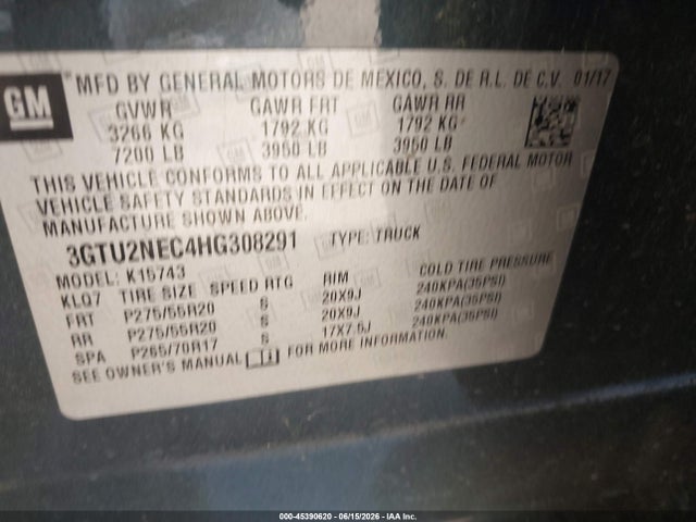 2017 GMC SIERRA 1500 SLT — фото 9