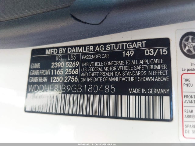 2016 Mercedes-BENZ E 350 4MATIC 照片 9