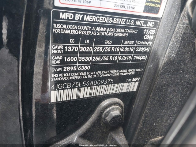 2006 Mercedes-BENZ R 500 4MATIC 照片 9