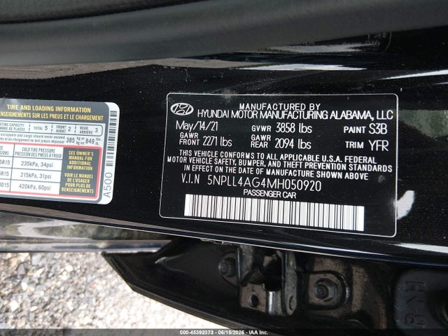 صورة 9 لـ 2021 Hyundai ELANTRA SE