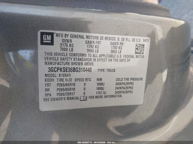صورة مصغرة 18 لـ 2011 Chevrolet SILVERADO 1500 LT