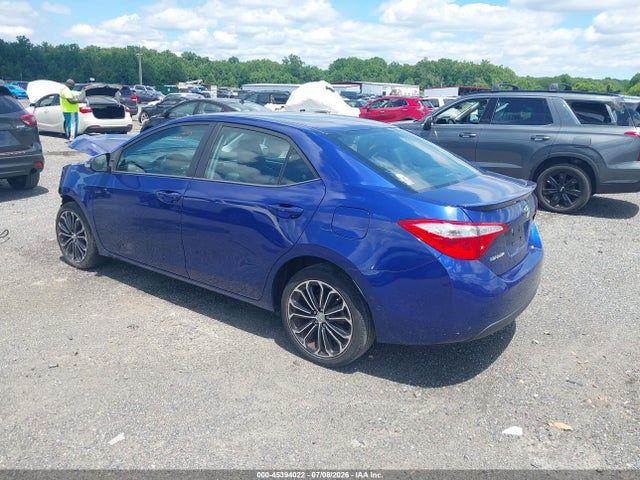 2016 Toyota COROLLA S PLUS — фото 3