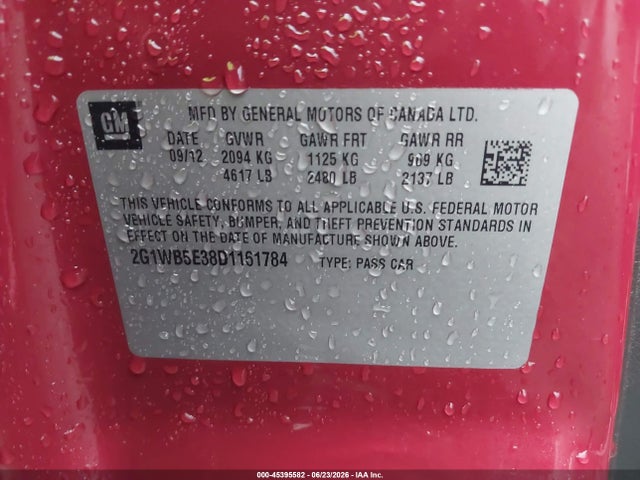 2013 Chevrolet IMPALA LT 照片 9