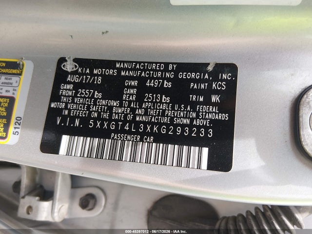 صورة 9 لـ 2019 KIA OPTIMA LX