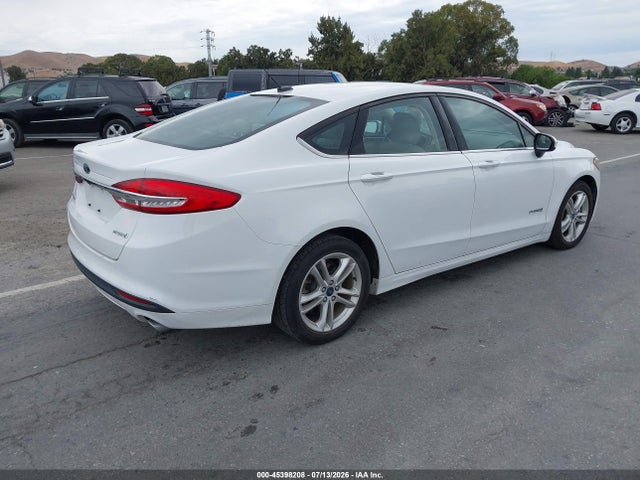 2018 FORD FUSION HYBRID S — фото 4