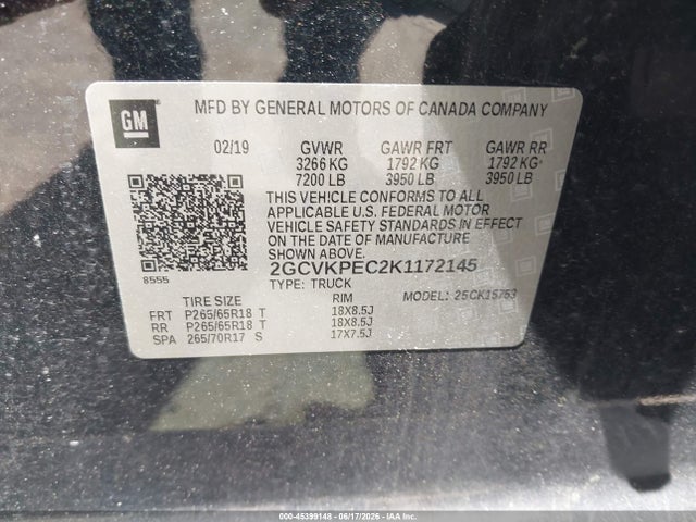 2019 Chevrolet SILVERADO 1500 LD LT 照片 9