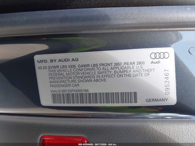 صورة 9 لـ 2023 AUDI A6 PREMIUM PLUS 45 TFSI QUATTRO S TRONIC