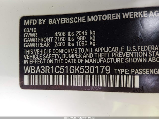 2016 BMW 435I 照片 9
