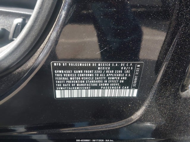 صورة 9 لـ 2016 Volkswagen JETTA 2.0T GLI SEL