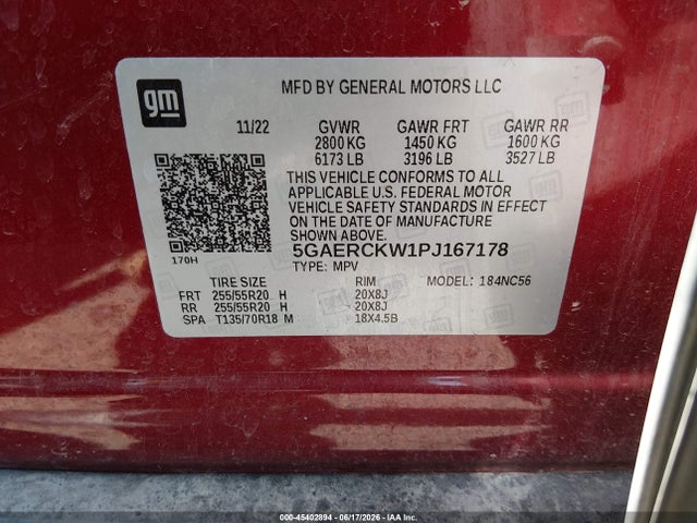 2023 BUICK ENCLAVE PREMIUM FWD 9