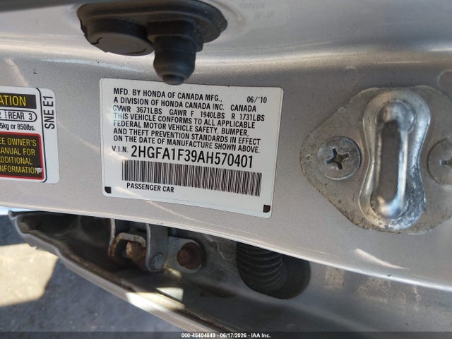 2010 Honda CIVIC VP 照片 9